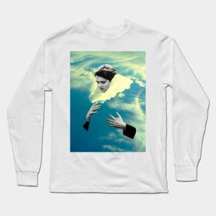 One Thing Left To Try - Surreal/Collage Art Long Sleeve T-Shirt